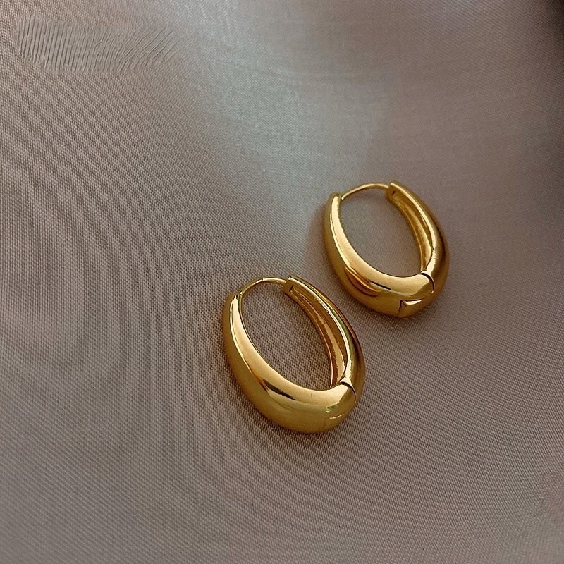bông tai sát tai mạ vàng