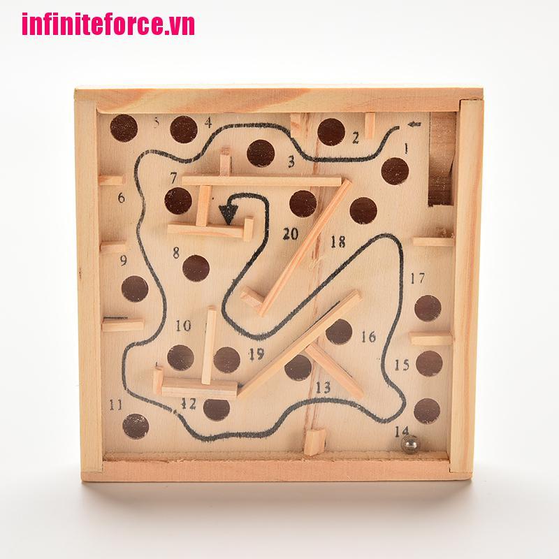 Bảng đồ chơi mê cung bằng gỗ cổ điển giáo dục cho bé