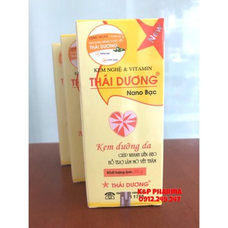 Kem nghệ và vitamin Thái Dương Nano Bạc 20g