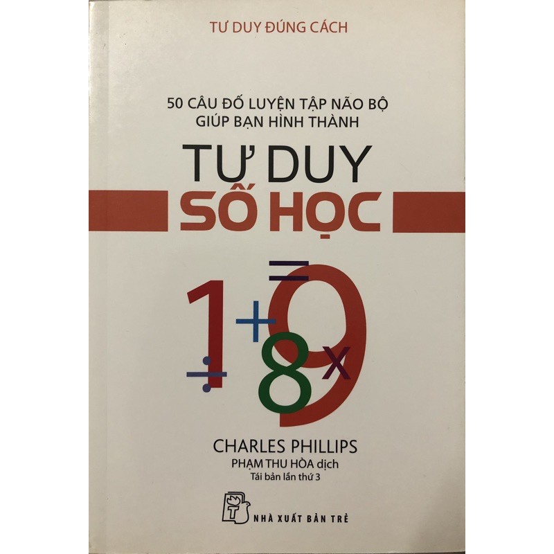 Sách - 50 Câu Đố Luyện Tập Não Bộ Giúp Bạn Hình Thành Tư Duy Số Học