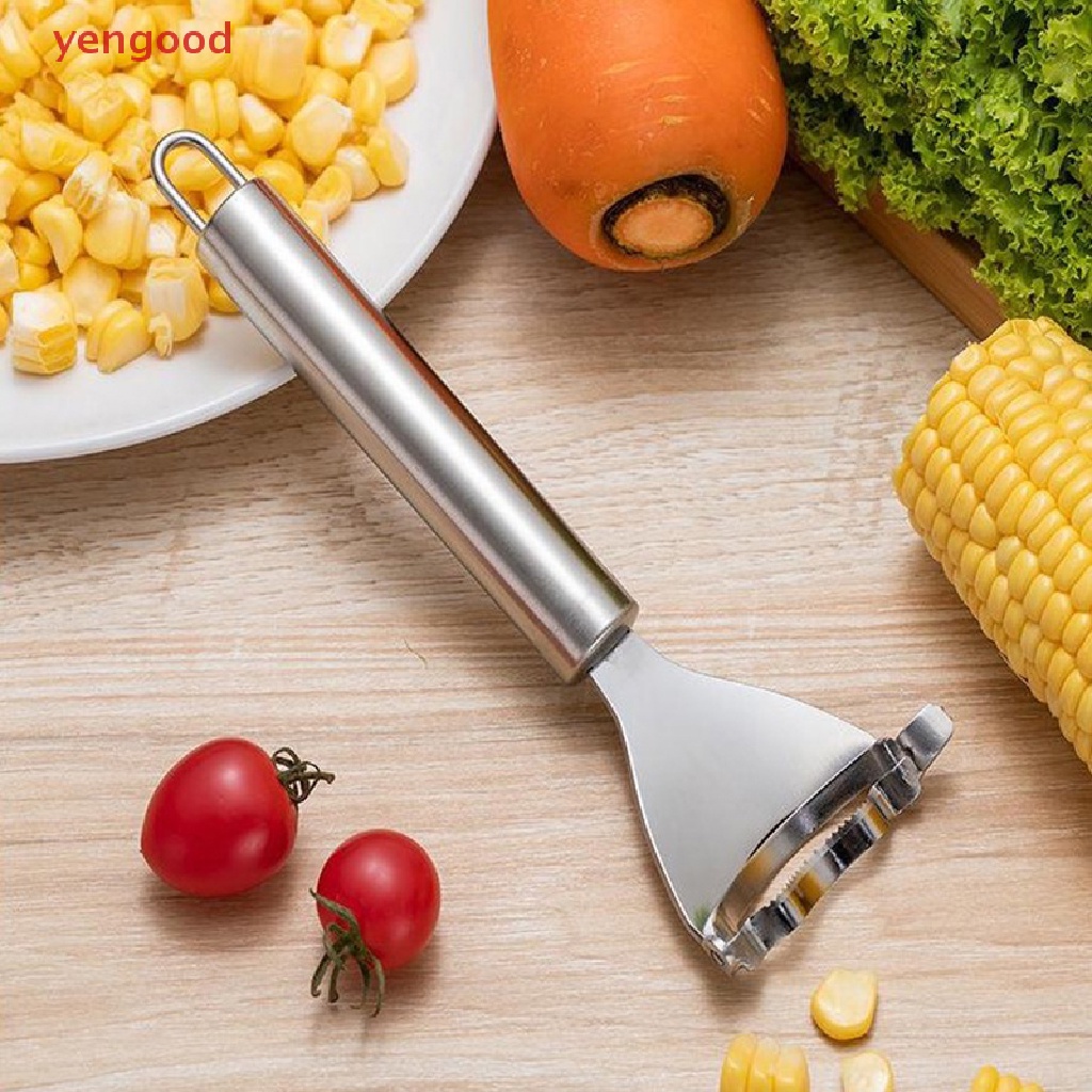 Dụng cụ tách hạt bắp bằng thép không gỉ tiện dụng