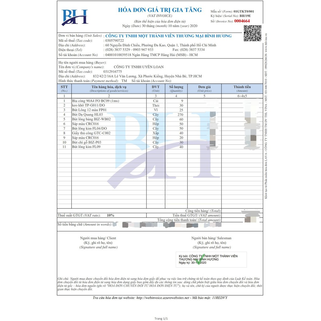 Bút chì gỗ cao cấp Bizner BIZ-P03 (Hộp 10 cây)