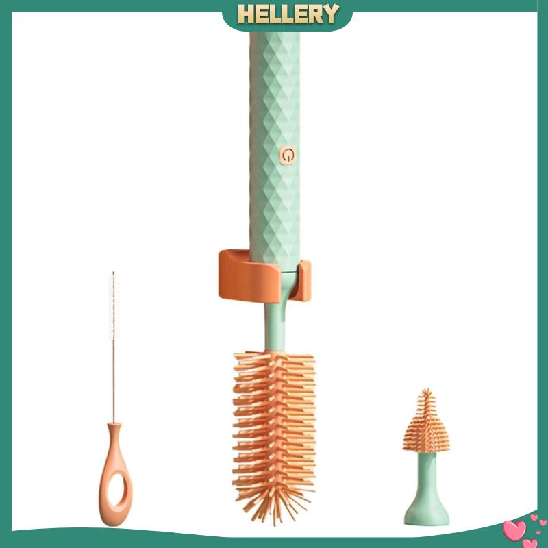 Bàn Chải Điện Vệ Sinh Bình Sữa Em Bé Bằng Silicone Có Thể Sạc Lại