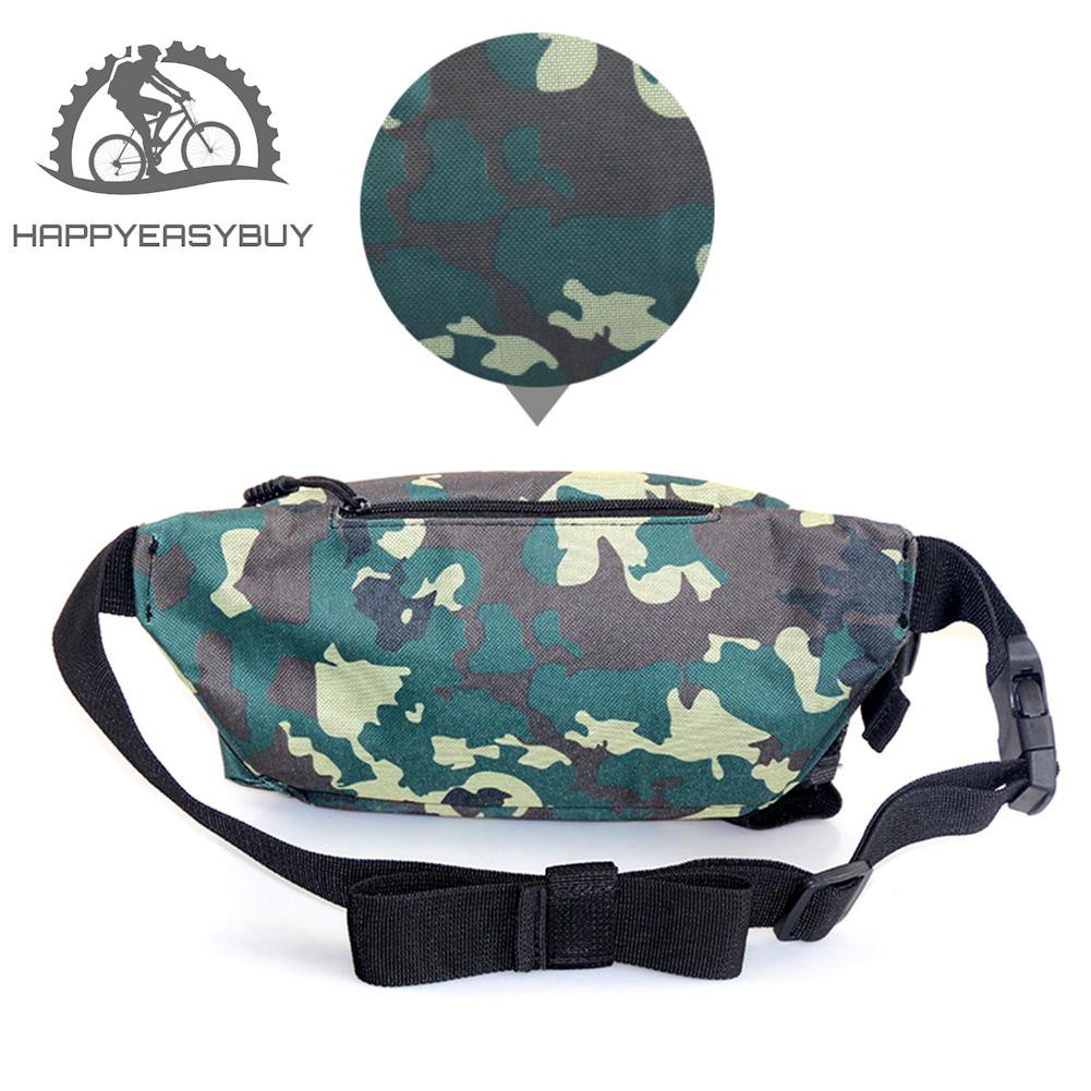 HAN❀Outdoor Fishing Waist Bag Large Capacity Canvas Lure Bag Fishing Tackle