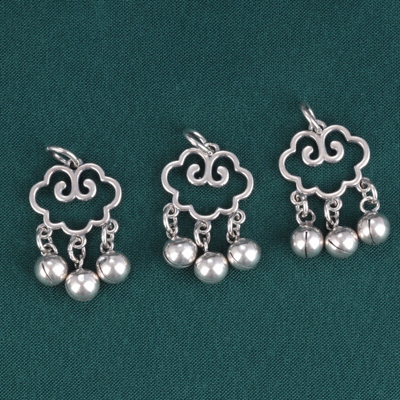Charm bạc khánh treo chuông nhỏ, kêu leng keng vui tai - MH792