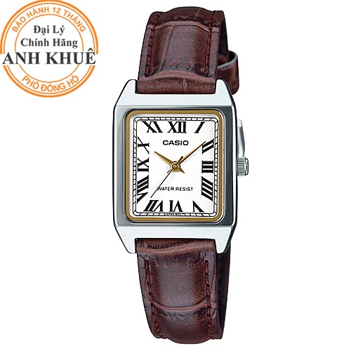Đồng hồ nữ dây da Casio Anh Khuê LTP-V007L-7B2UDF