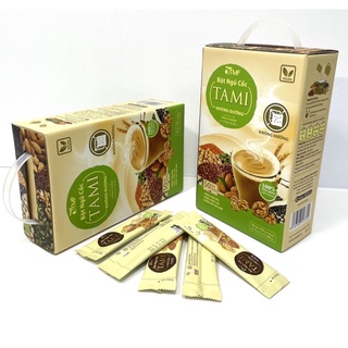 bột ngũ cốc TAMI không đường 1 hộp 50 gói