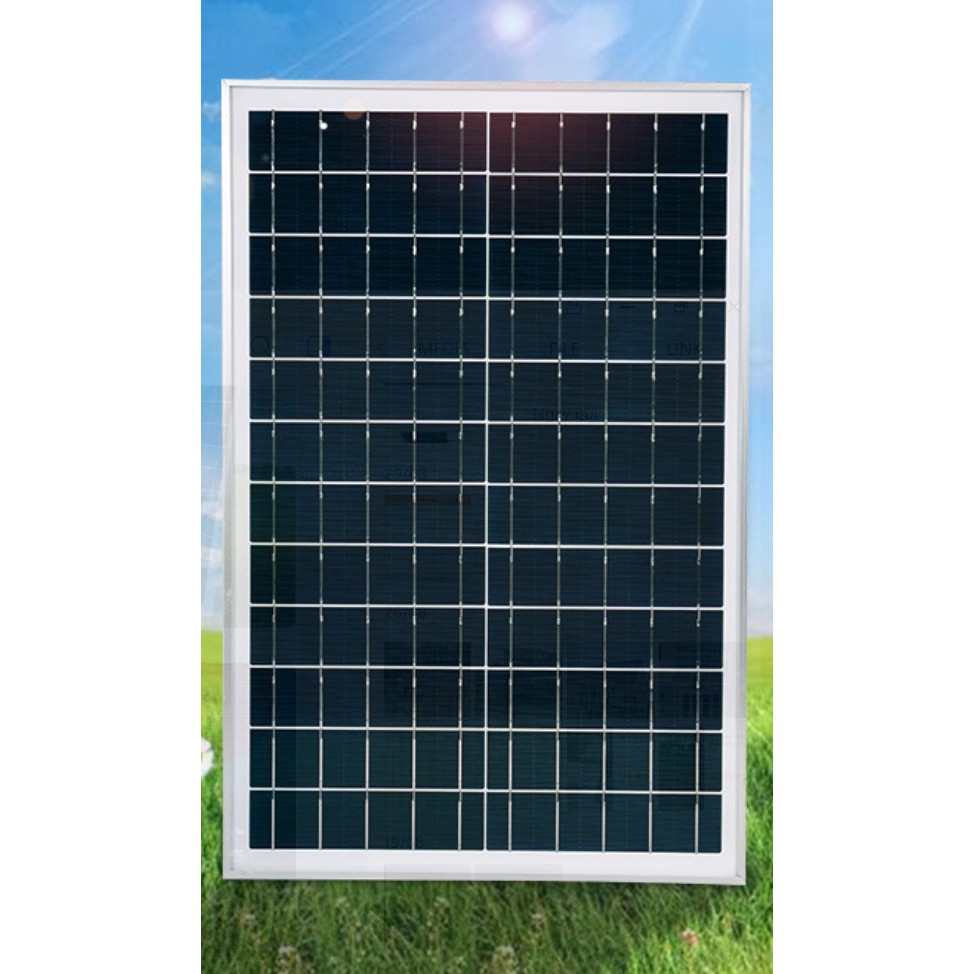 Tấm Pin năng lượng mặt trời Solar Panel công suất từ 1W đến 120W bảo hành 10 năm