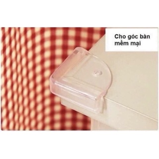 Combo 4 chiếc Bịt góc bàn silicon an toàn cho bé