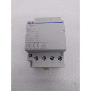 Khởi động từ contactor 1pha 2 cực l+n bch8-63 63a 1 pha 2no+ 2nc