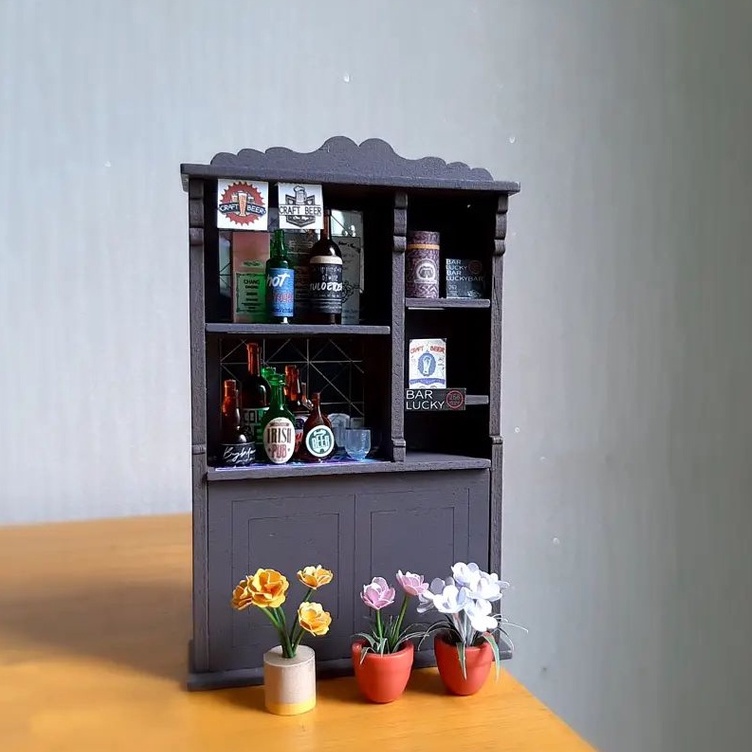 Mô Hình Gỗ 3D Lắp Ráp ROBOTIME Rolife Quán Bar Nhạc Nhẹ  DG147