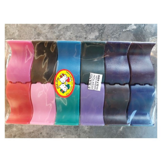 Sỉ 12 cặp càng cua, kẹp tóc 5 răng chắc khỏe