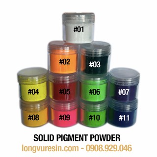 Bột Màu Đục Pha Keo Epoxy Resin - Solid Pigment Powder
