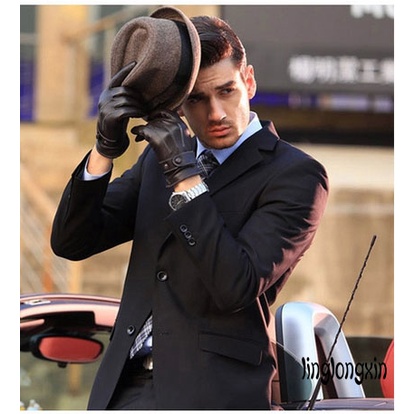 Găng tay da lái xe có thể sử dụng màn hình cảm ứng