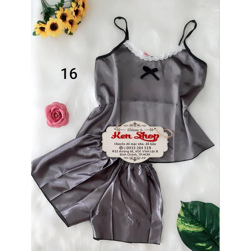 [Mã WA1606 giảm 15% đơn 99k] Đồ ngủ 2 dây phi mềm mịn thoải mái, ẢNH THẬT | BigBuy360 - bigbuy360.vn