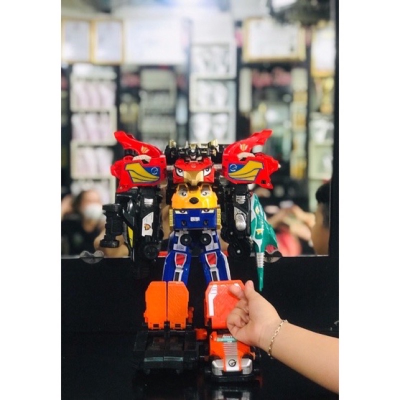SIÊU NHÂN CƠ ĐỘNG THÁO LẮP SUPER RANGER RPM