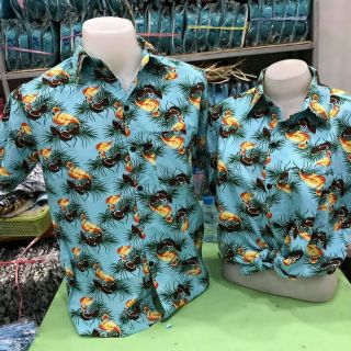 áo  sơ mi hoa quả đi biển, đi du lịch ĐỦ SIZE , mặc đôi đơn nhóm đều ok  cực HOT