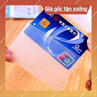 Vc set 10 túi đựng thẻ căn cước công dân, bằng lái xe, atm, card visit, cmnd cmb 10 đựng thẻ