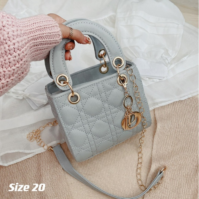 Túi xách nữ đeo chéo công sở thời trang cao cấp đẹp đi chơi giá rẻ dior dáng vuông HouSa041