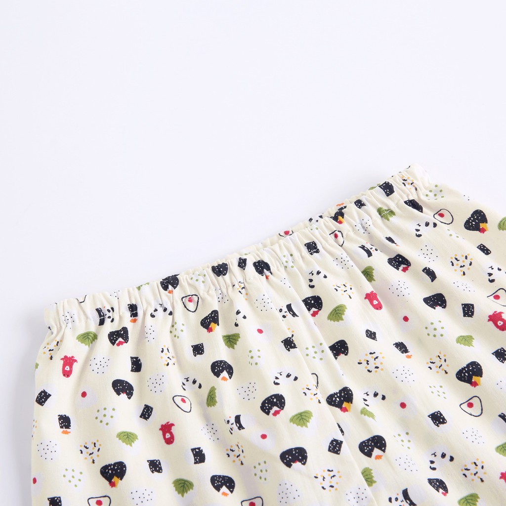 Bộ Quần Áo Sanlutoz Bằng Cotton Màu Trắng Thời Trang Mùa Hè Cho Bé Trai