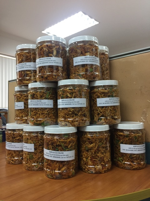 Khô gà lá chanh hộp 500gr | BigBuy360 - bigbuy360.vn