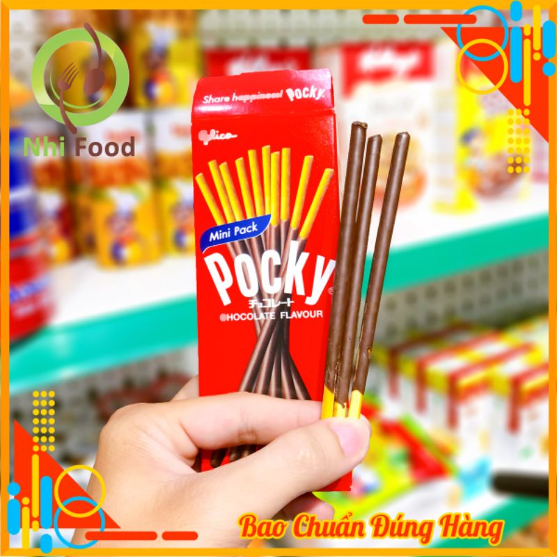 Bánh Que Phủ Socola Pocky, Hộp Mini 19g