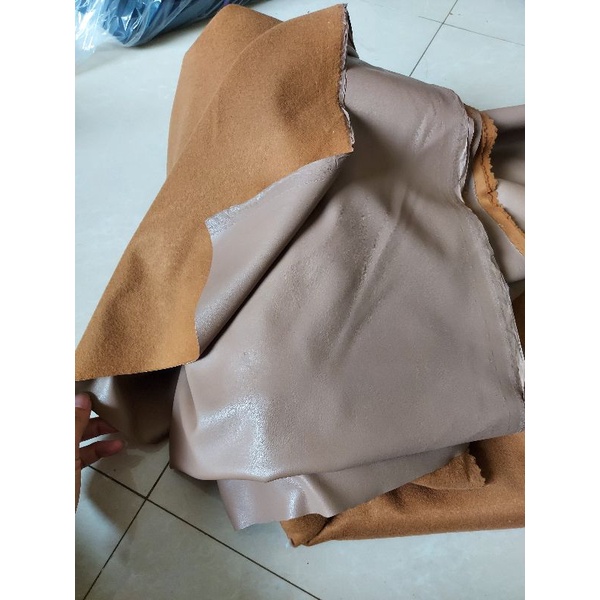 Vải da xuất dư may áo khoác, túi xách, ví, chân váy