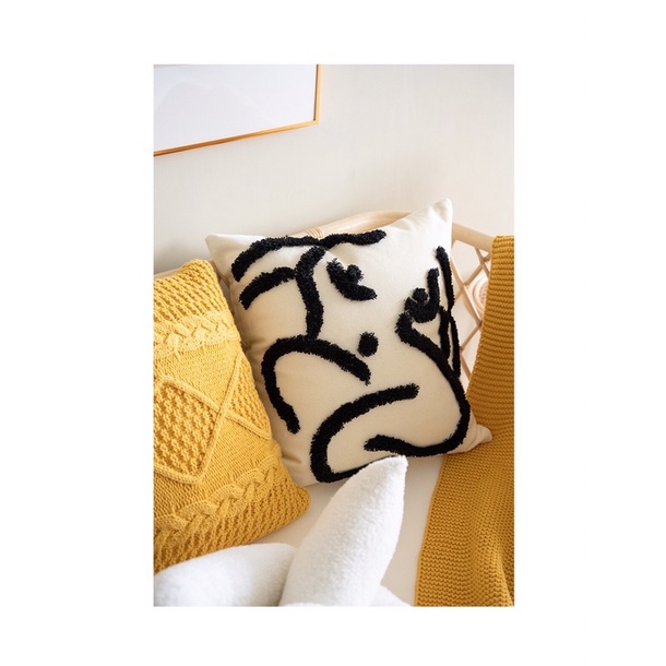 Gối trang trí phòng khách và sofa phong cách hiện đại