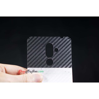 Bộ 3 Skin Dán Lưng Vân 3D Nokia 7 Plus 2018