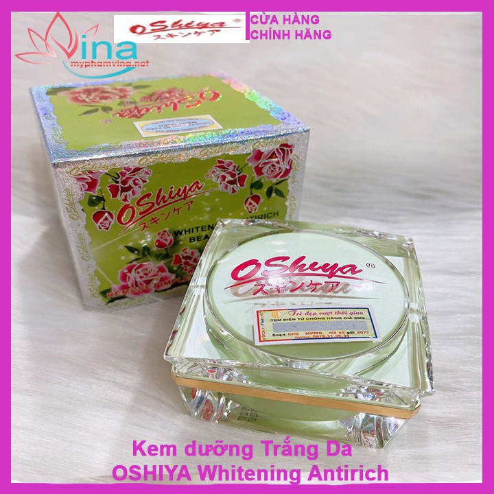 Kem dưỡng Trắng Da OSHIYA Whitening Antirich Beauty Cream 20gr