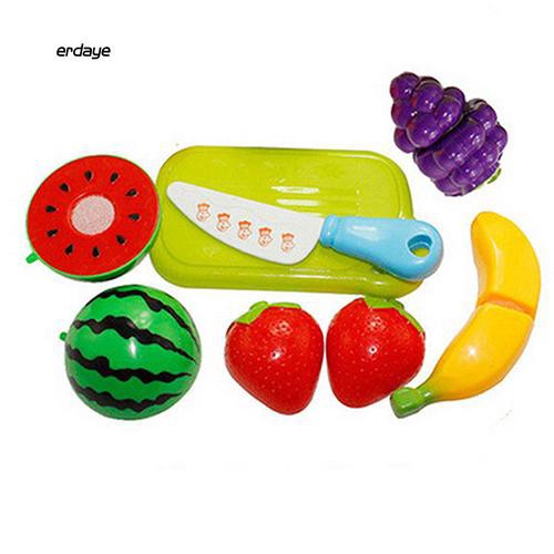 Bộ đồ chơi cắt trái cây bằng nhựa cho bé