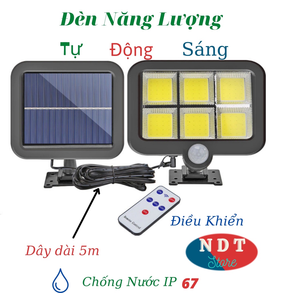 Đèn năng lượng mặt trời solar light mini giá rẻ Đèn Led có điều khiển cảm biến hồng ngoại chuyển động  SL-F120