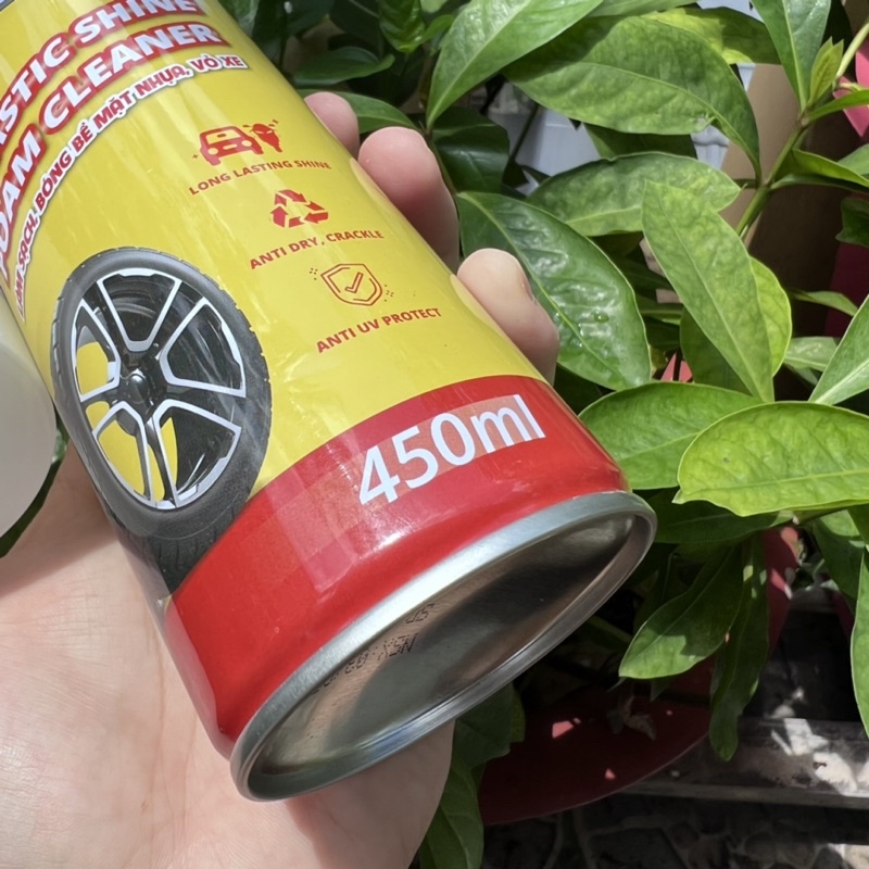 Chai Xịt Dưỡng Lốp, Phục Hồi Nhựa Đen Bz