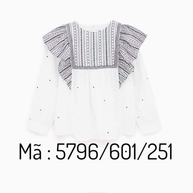 Áo Zara dáng babydoll