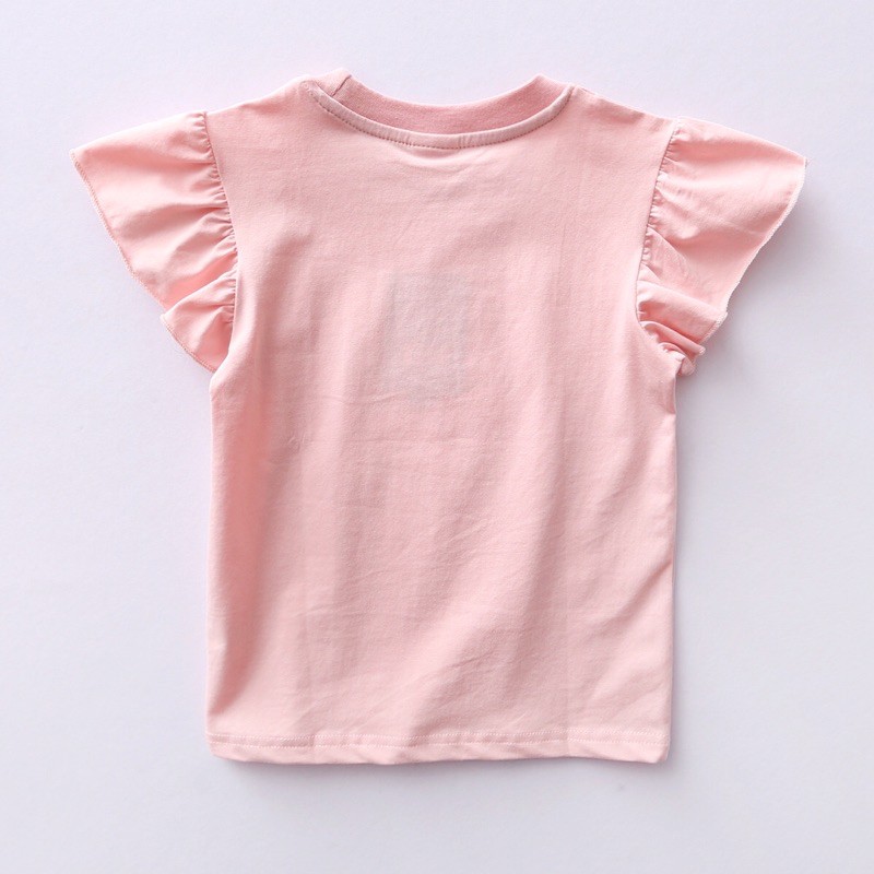 Áo cotton tay cánh tiên Bebe cực xinh