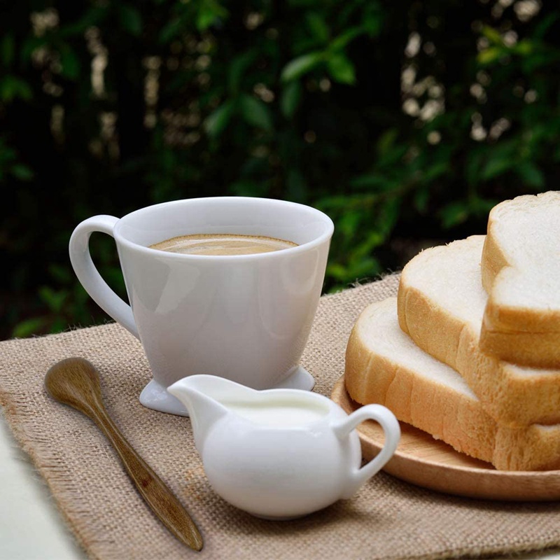 Set 6 Muỗng Gỗ Tre Tự Nhiên Kích Thước 5.3 Inch Tiện Dụng Cho Nhà Bếp