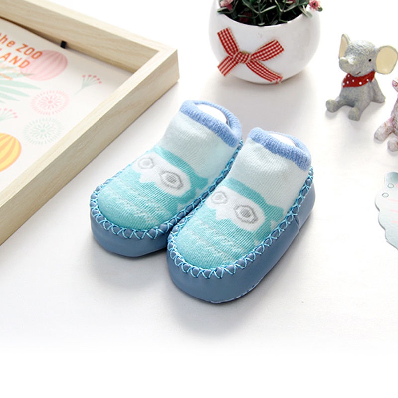 Giày kiêm vớ chống trượt xinh xắn tùy chọn màu sắc và họa tiết dành cho bé