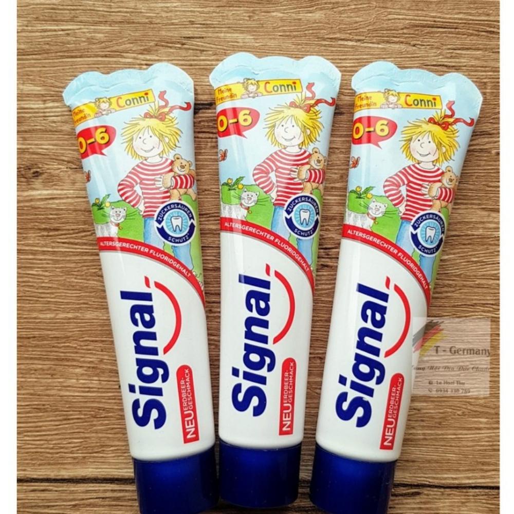 Kem Đánh Răng Signal 50ml Cho Bé Từ 1-6 Tuổi Và Trên 6 Tuổi Hàng Nội Địa Đức