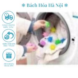 Combo 10 Quả cầu gai cao su dùng cho máy giặt giúp làm sạch vết bẩn trên quần áo