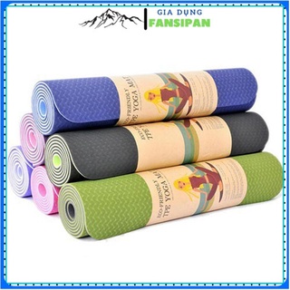 Thảm tập Yoga, gym, thể dục chống trượt, thảm tập yoga định tuyến tại nhà cao cấp