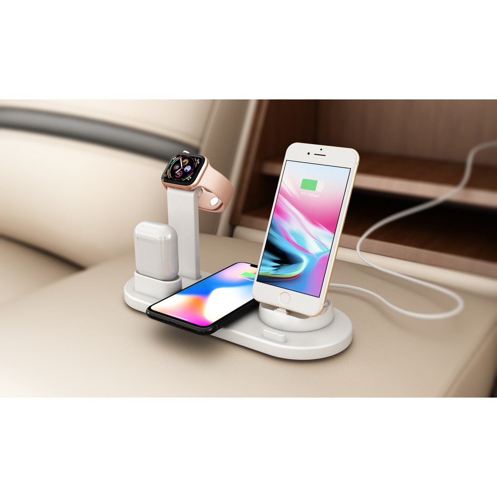 Đế sạc nhanh đa năng 4in1