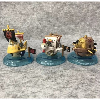 Mô hình One Piece 6 thuyền bé nhưng rõ nét chi tiết đẹp loại 1