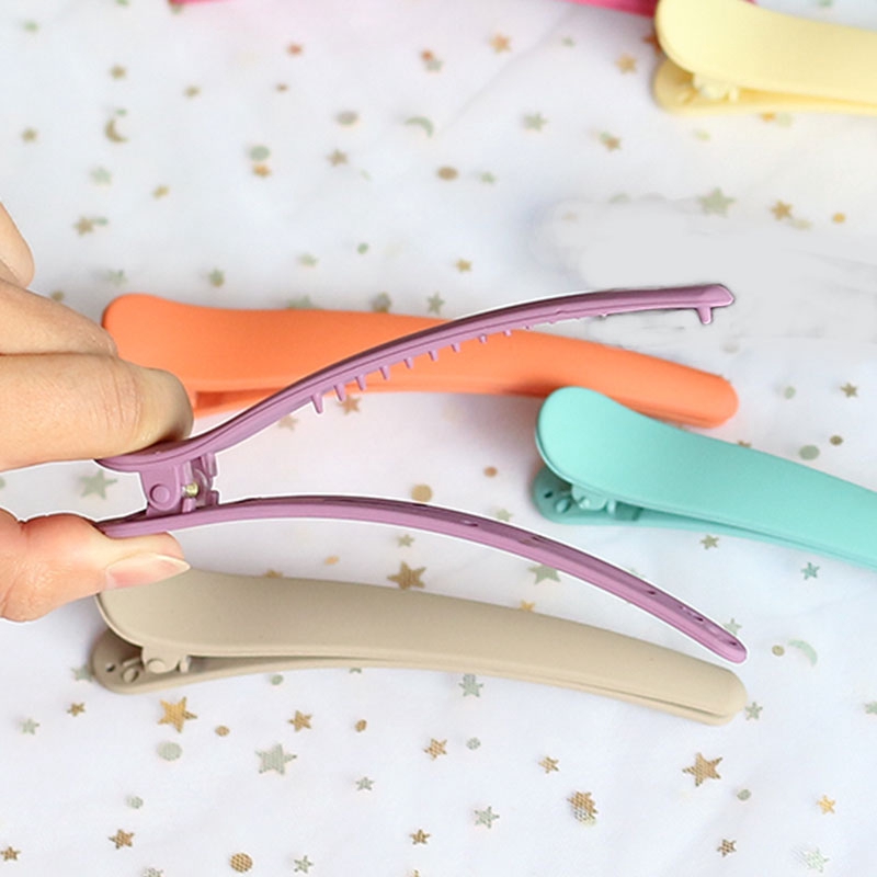 Kẹp Tóc Bằng Nhựa Màu Ngọt Ngào Dễ Thương