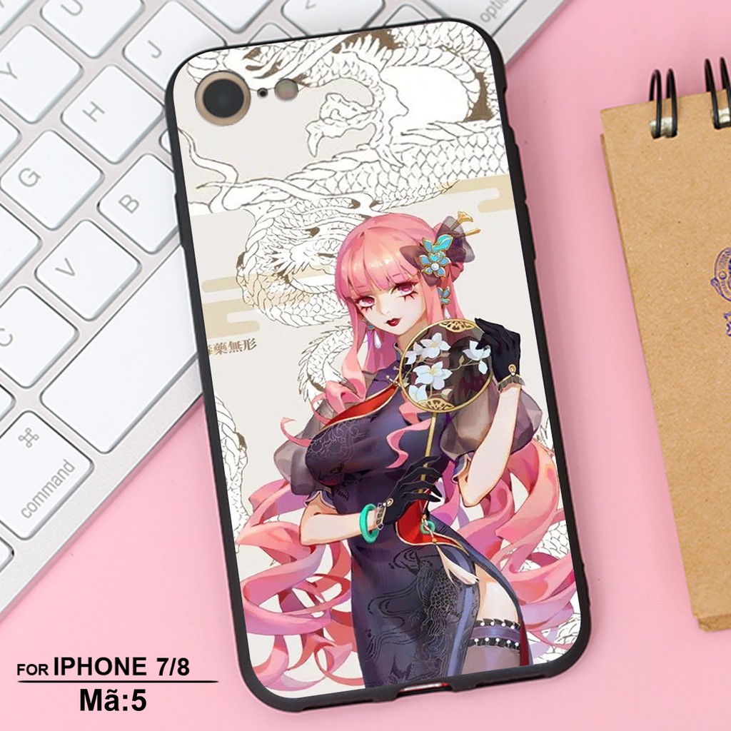 SIÊU HOT  Ốp Lưng Iphone 7/7G - Iphone 8 in hình nhân vật ONE PICE siêu chất