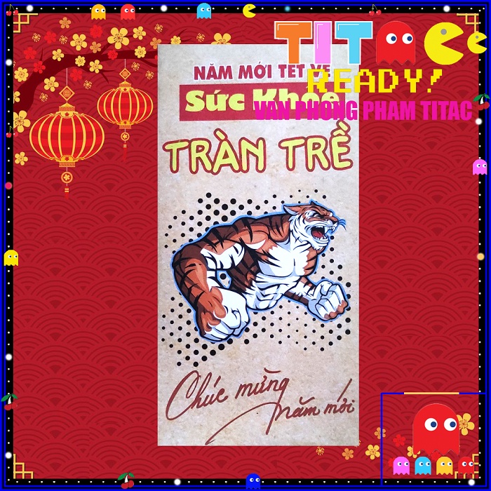 Bao Lì Xì Tết 2022 Giá Sỉ Rẻ Đẹp Hình Con Hổ Siêu Độc Lạ Màu Retro