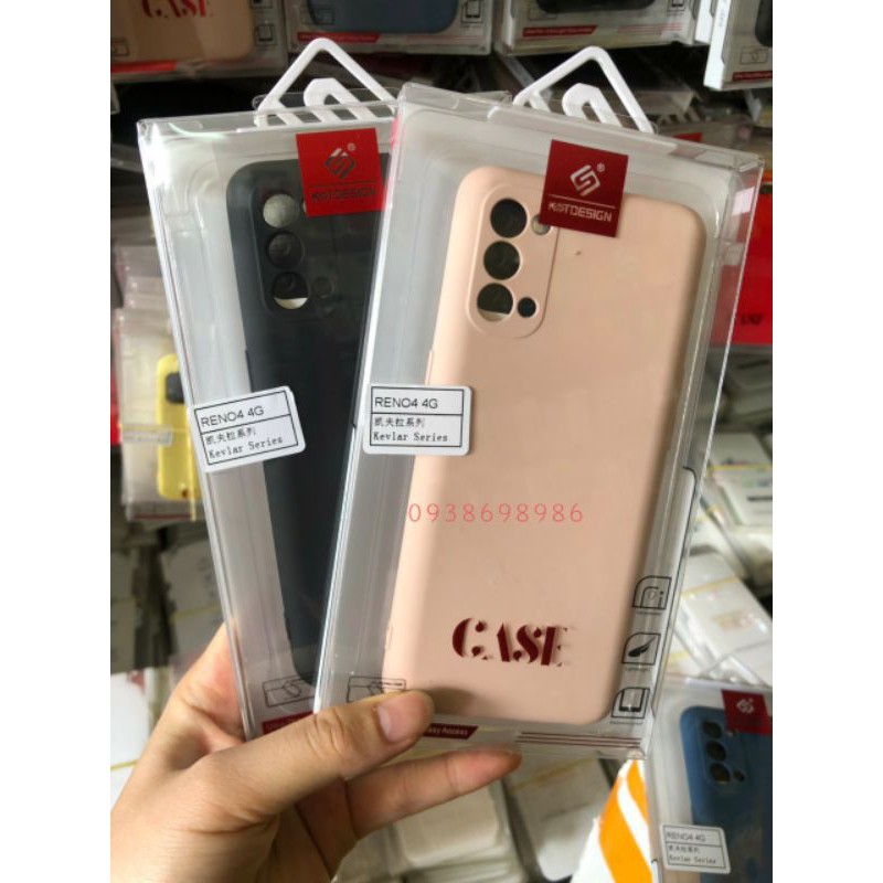 ốp lưng KT chống bẩn oppo reno 4 , reno 4 pro , reno 4 pro 4G , reno 2F bảo vệ cả cụm camera ( nhiều màu)