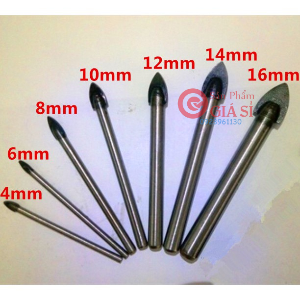 bộ 7 Mũi khoan gạch Ceramic ❤️freeship❤️