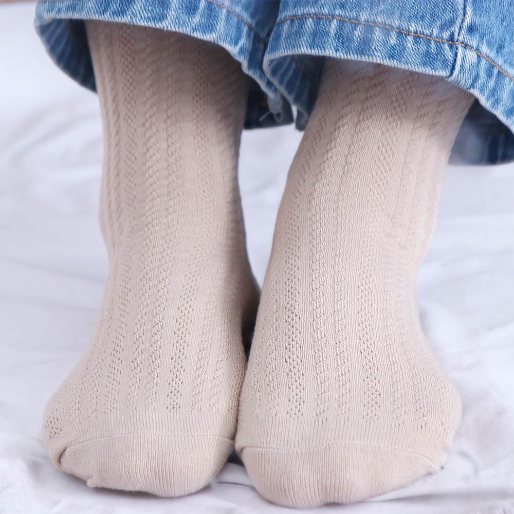 MXGOODS Tất Chân Nhún Bèo Thời Trang Thu Đông Cho Nữ