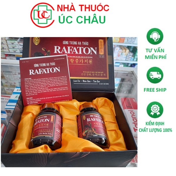 🍄 Đông Trùng Hạ Thảo Rafaton - Hỗ Trợ Tâm Lý và Sức Khỏe Toàn Diện Nâng cao sức đề kháng🍄 Hộp 60 viên