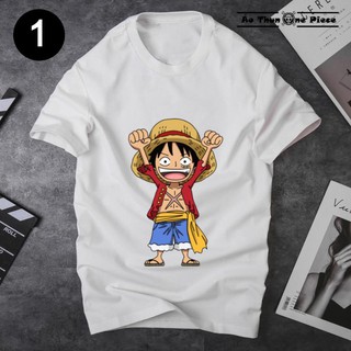 ⚡️freeship⚡️áo thun in hình monkey d. luffy cực "cute" - áo thun one piece